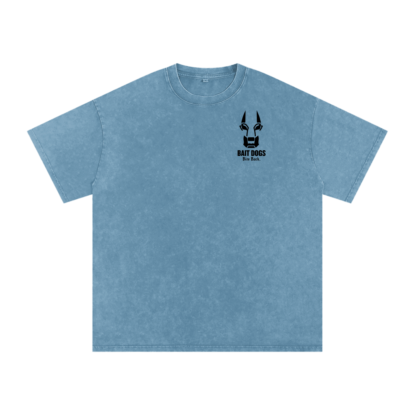 The Big Dog Black Oversized T-Shirt | Bait Dogs Streetwear