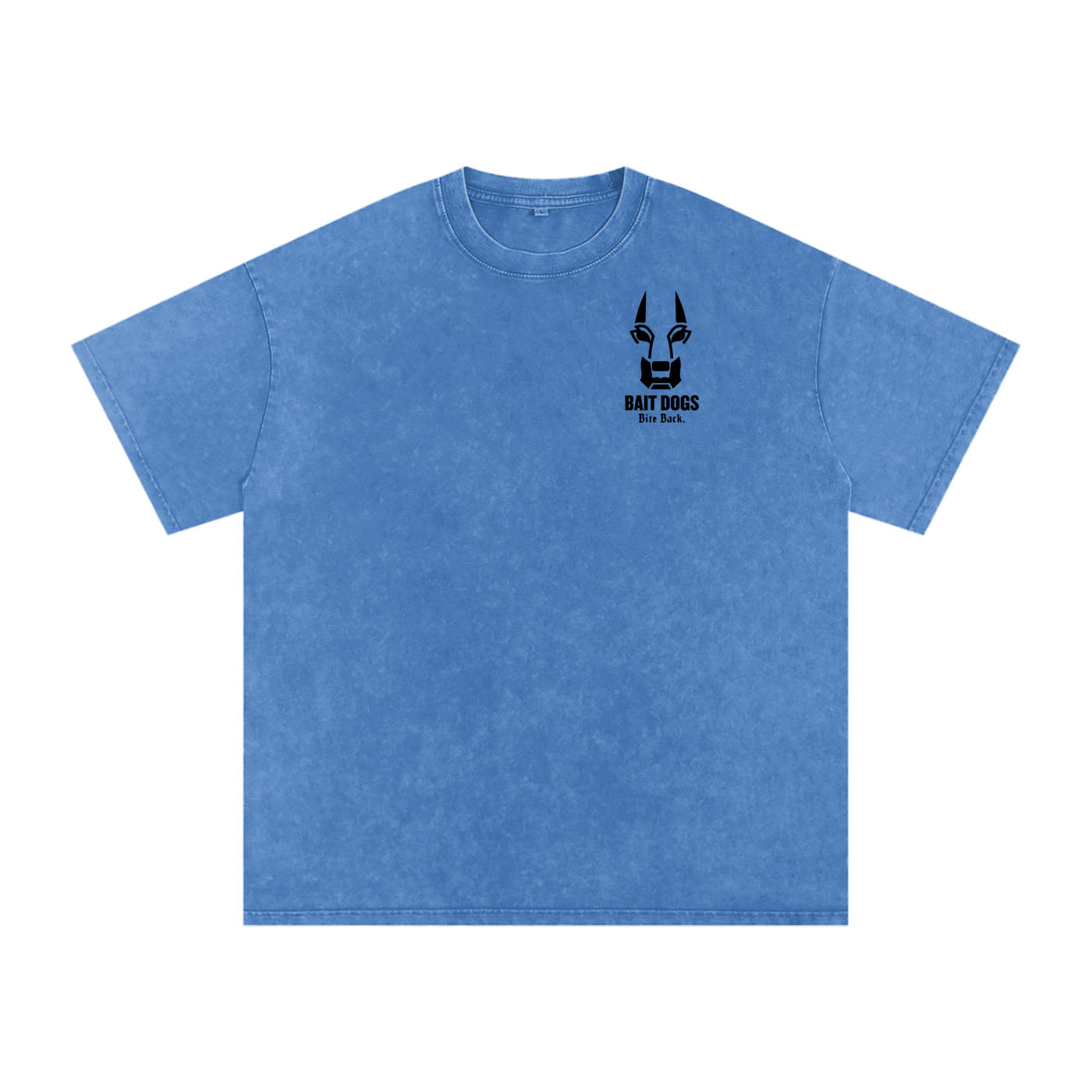 The Big Dog Black Oversized T-Shirt | Bait Dogs Streetwear