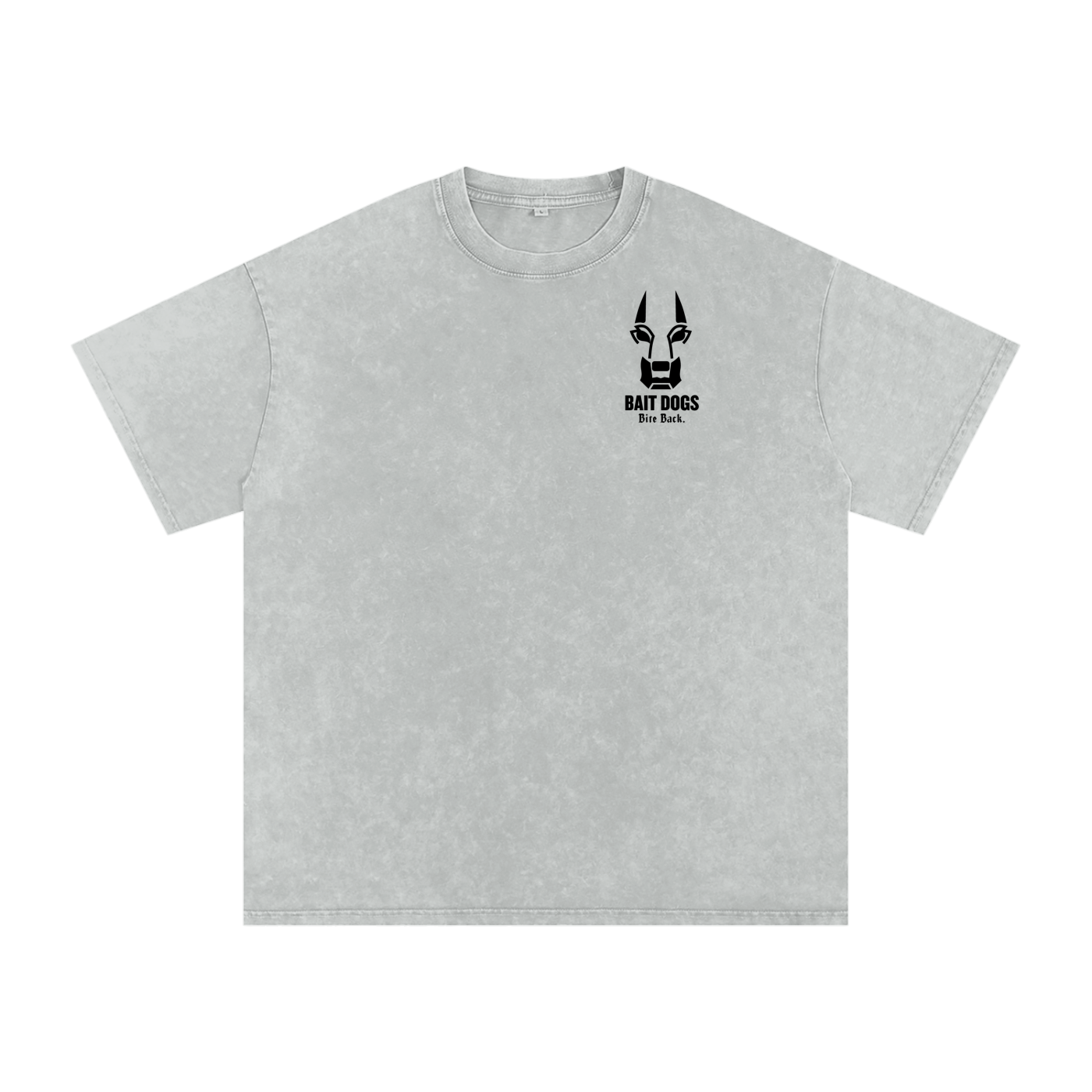 The Big Dog Black Oversized T-Shirt | Bait Dogs Streetwear