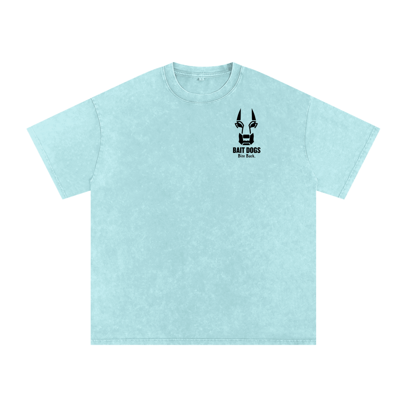 The Big Dog Black Oversized T-Shirt | Bait Dogs Streetwear